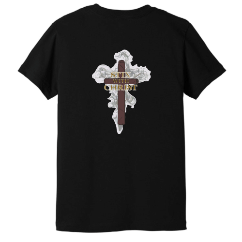 Load image into Gallery viewer, Stix with Christ - Canvas Adult Short Sleeve Cotton Tee
