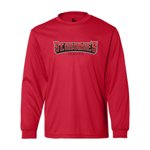 Load image into Gallery viewer, St Georges - Ladies Long Sleeve  Performance Tee
