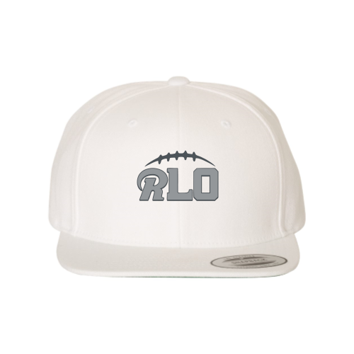 Load image into Gallery viewer, RLO Football - Premium Flat Bill Snapback
