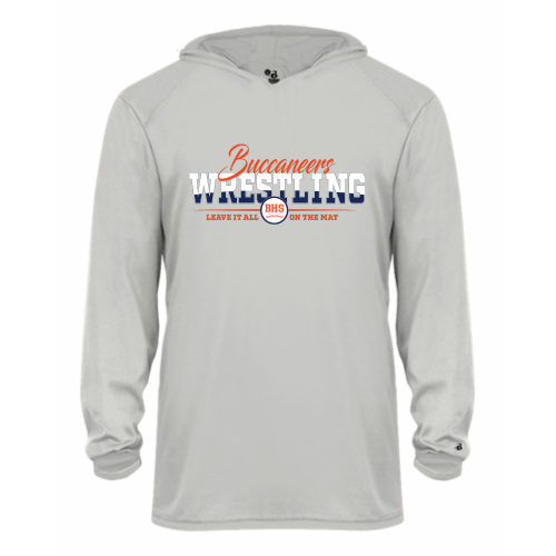 Beech High School Wrestling - Youth LS Performance Tee with Hood