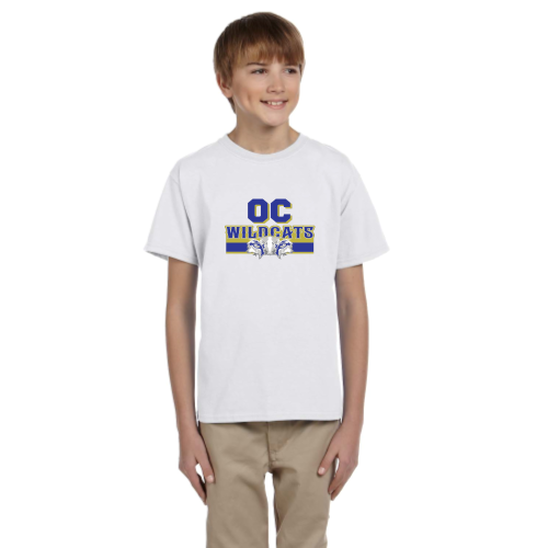 Load image into Gallery viewer, OC Wildcats - Youth Short Sleeve Cotton Tee
