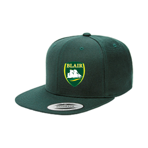 Load image into Gallery viewer, Blair Middle School - Premium Flat Bill Snapback
