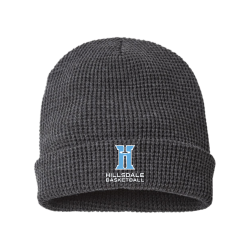 Hillsdale Basketball - Richardson - 146R Waffle Beanie - Gray
