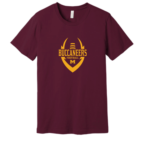 Load image into Gallery viewer, Milford Buccaneers - Canvas Adult Short Sleeve Cotton Tee
