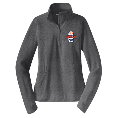 Load image into Gallery viewer, Beech HS - Wrestling - Ladies Sport Wicking 1-4 Zip Pullover
