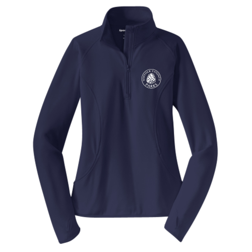 Load image into Gallery viewer, Suffolk County - Ladies Sport 1-4 Zip Pullover
