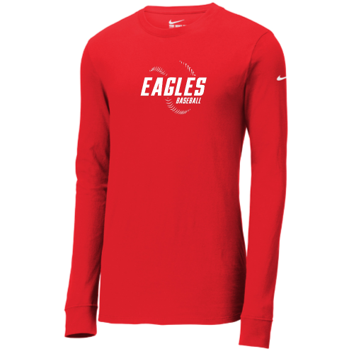 Load image into Gallery viewer, MA Baseball - Nike Dri-FIT Cotton/Poly Long Sleeve Tee
