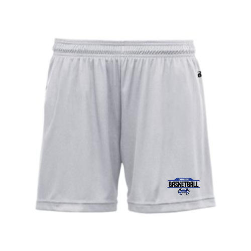 Creekside Cobra Basketball Silver - B-Core Ladies 5 Performance Short