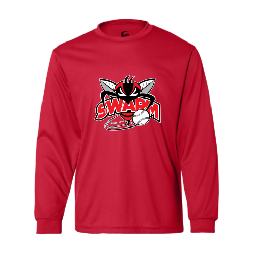 Load image into Gallery viewer, Heyworth Swarm - Ladies LS Performance Tee
