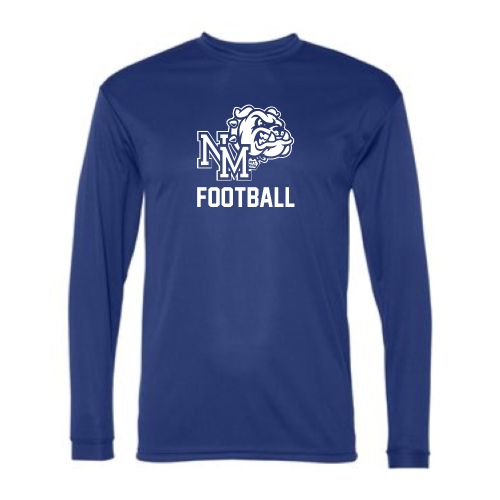North Mason Football - Adult LS Performance Tee