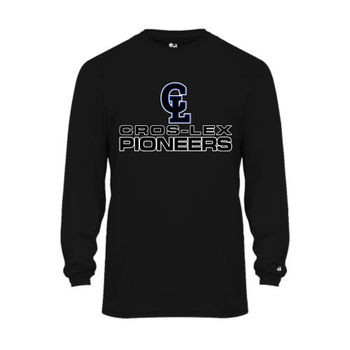 Load image into Gallery viewer, Cros-Lex Pioneers - Youth LS Performance Tee
