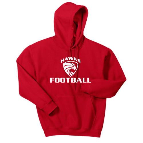 Load image into Gallery viewer, HADLEY - Hawks Football - Adult Pullover Hood Sweatshirt
