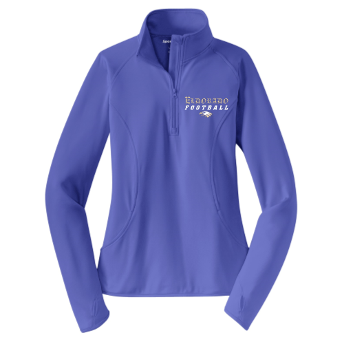 Eldorado - Purple - Ladies Sport Wicking 1-4 Zip Pullover