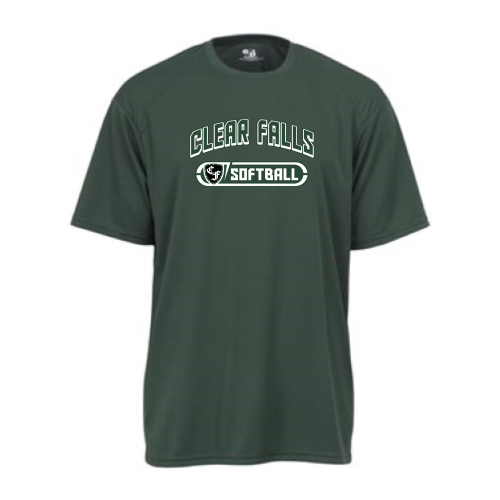 Clear Falls - Softball - Youth B-Core SS Performance Tee