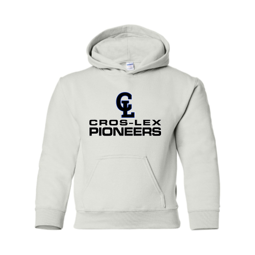 Load image into Gallery viewer, Cros-Lex Pioneers - Youth Pullover Hood Sweatshirt
