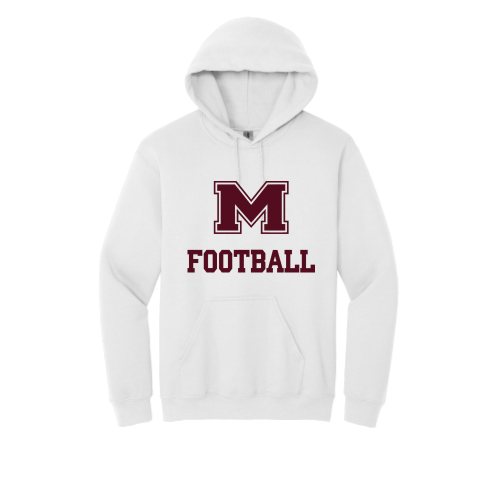 Load image into Gallery viewer, Milford Football - Adult Pullover Hood Sweatshirt
