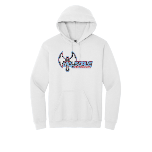 Hillsdale Football - Adult Pullover Hood Sweatshirt