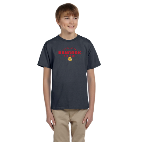 Hancock Football - Youth Short Sleeve Cotton Tee