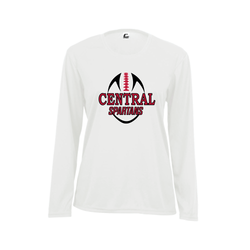 Load image into Gallery viewer, Central Davidson - Ladies LS Performance Tee
