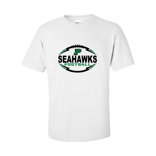 Load image into Gallery viewer, Peninsula Youth Seahawks - Adult Short Sleeve Cotton Tee
