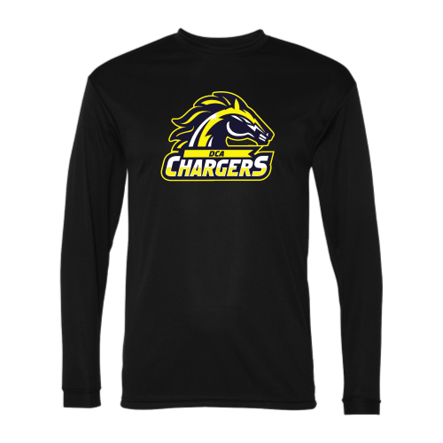 Load image into Gallery viewer, DCA Chargers - Adult LS Performance Tee
