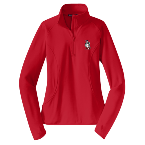 Faith Christian School - Ladies Sport Wicking 1-4 Zip Pullover