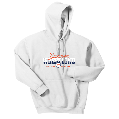 Beech High School Wrestling - Adult Pullover Hood Sweatshirt