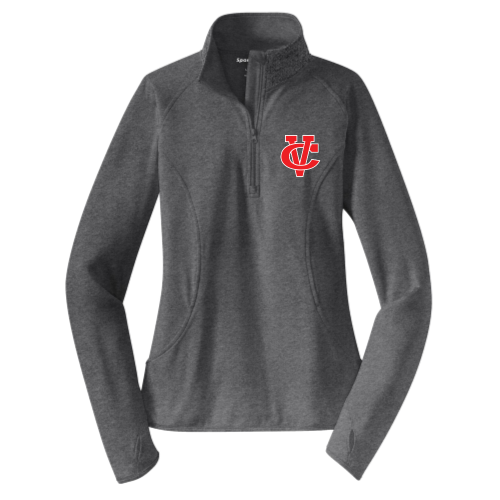 Load image into Gallery viewer, Coosa Valley Softball - Ladies Sport Wicking 1-4 Zip Pullover
