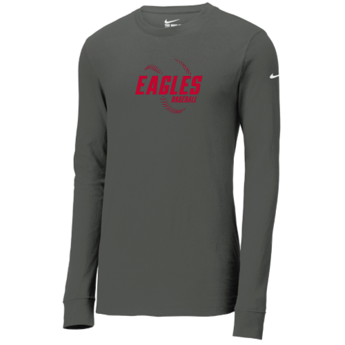 MA Baseball - Nike Dri-FIT Cotton/Poly Long Sleeve Tee