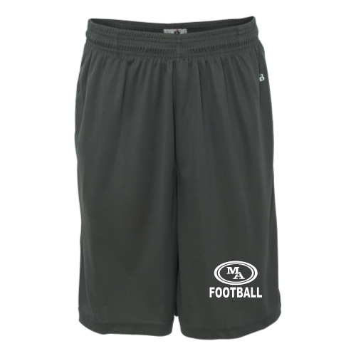 Load image into Gallery viewer, MA Football -  B-Core Adult 10 Performance Short
