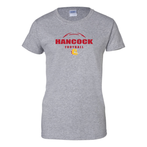Hancock Football - Ladies Short Sleeve Cotton Tee