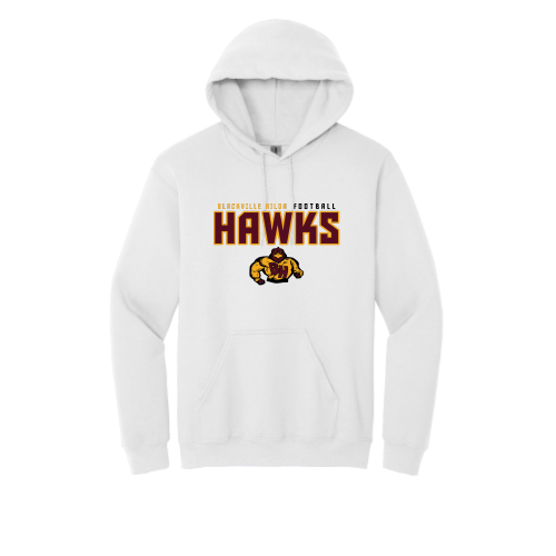 Blackville Hilda Football - Adult Pullover Hood Sweatshirt