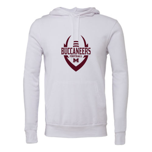 Milford Buccaneers - Adult Premium Pullover Hood Sweatshirt