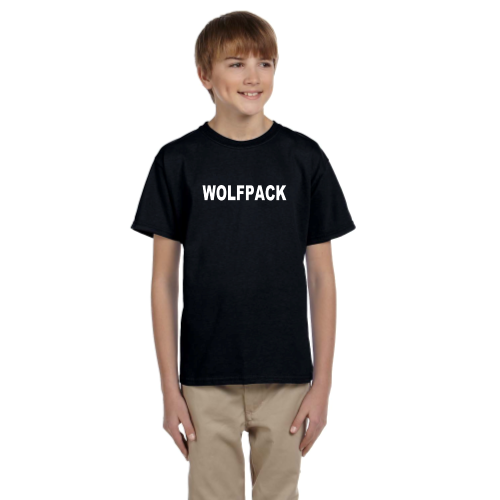 Load image into Gallery viewer, Lincoln Wolfpack - Youth Short Sleeve Cotton Tee
