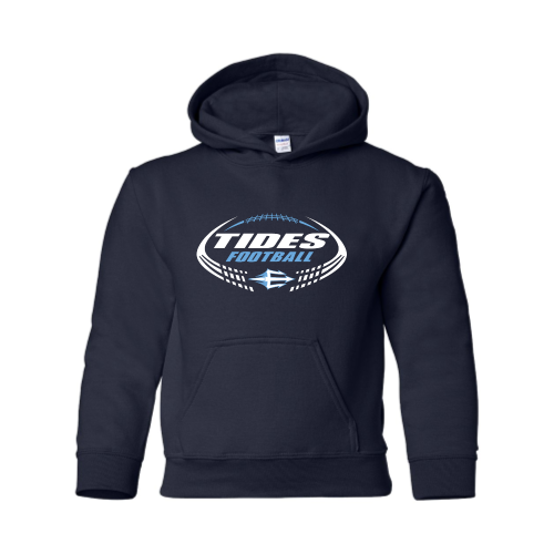 Load image into Gallery viewer, Peninsula Youth Football - Youth Pullover Hood Sweatshirt
