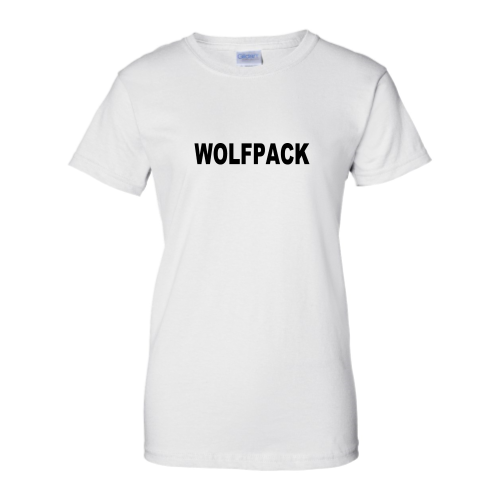 Load image into Gallery viewer, Lincoln Wolfpack - Ladies Short Sleeve Cotton Tee
