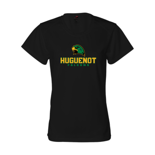 Huguenot Falcons - Ladies B-Core SS Performance Tee