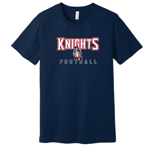 FCS Knights - Canvas Adult Short Sleeve Cotton Tee