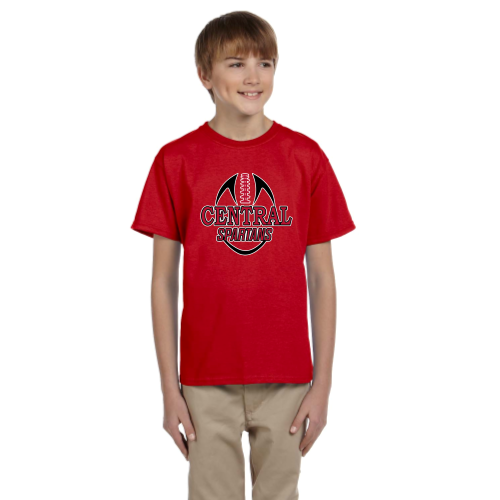 Load image into Gallery viewer, Central Davidson - Youth Short Sleeve Cotton Tee
