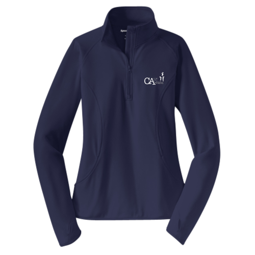 Load image into Gallery viewer, CAFL - Sport-Tek Ladies Sport Wicking 1-4 Zip Pullover
