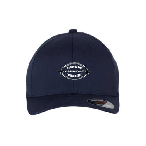 Tanque Verde Cowboys - Cotton Blend Fitted Cap Navy