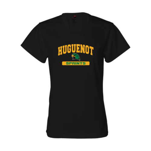 Huguenot Track and Field Sprints - Ladies B-Core SS Performance Tee
