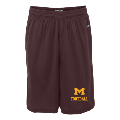 Load image into Gallery viewer, Milford Football - B-Core Adult 10 Performance Short
