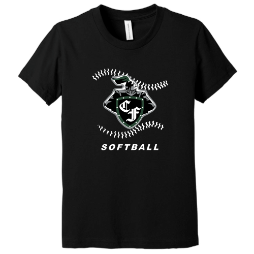 Load image into Gallery viewer, Clear Falls HS - Softball - Canvas Adult Short Sleeve Cotton Tee
