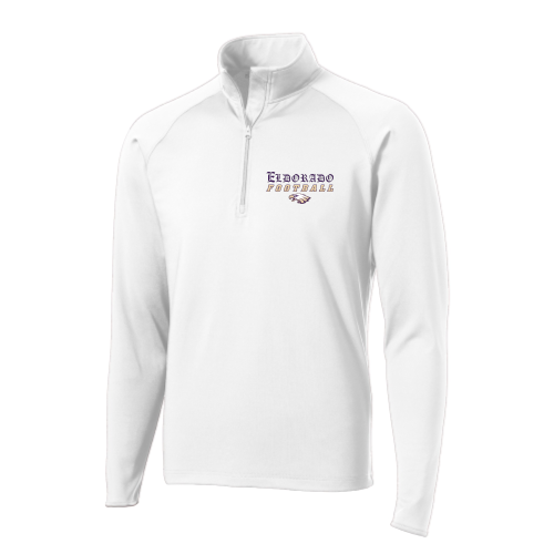 Eldorado - White - Sport Wicking 1-4 Zip Pullover