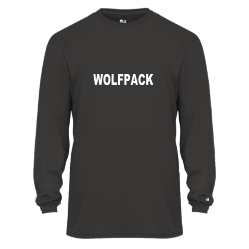 Lincoln Wolfpack - Youth LS Performance Tee