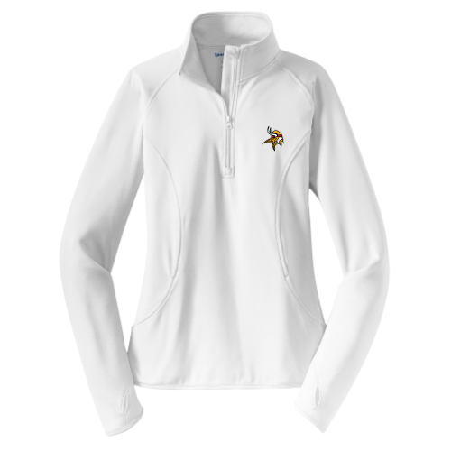 Mills Football - Ladies Sport Wicking Quarter Zip Pullover