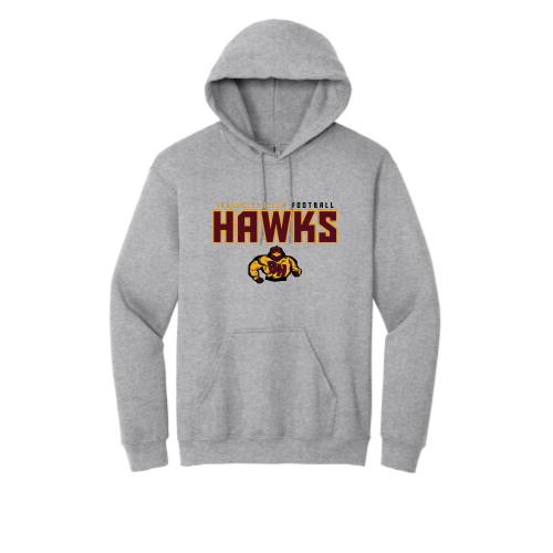 Load image into Gallery viewer, Blackville Hilda Football - Adult Pullover Hood Sweatshirt
