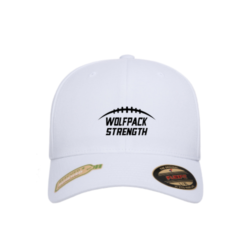 Lincoln HS - White - Premium Flat Bill Snapback