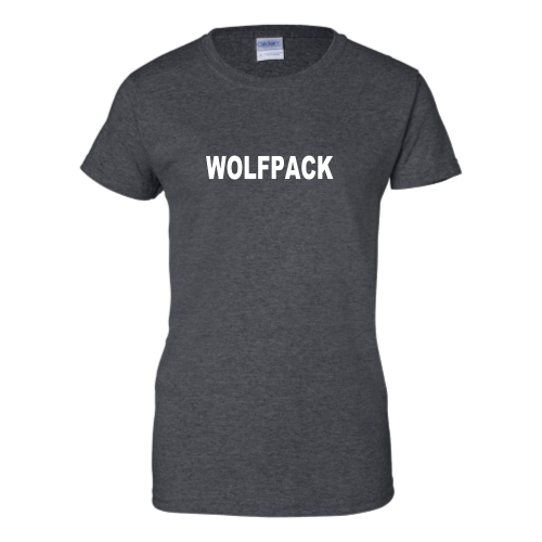 Lincoln Wolfpack - Ladies Short Sleeve Cotton Tee